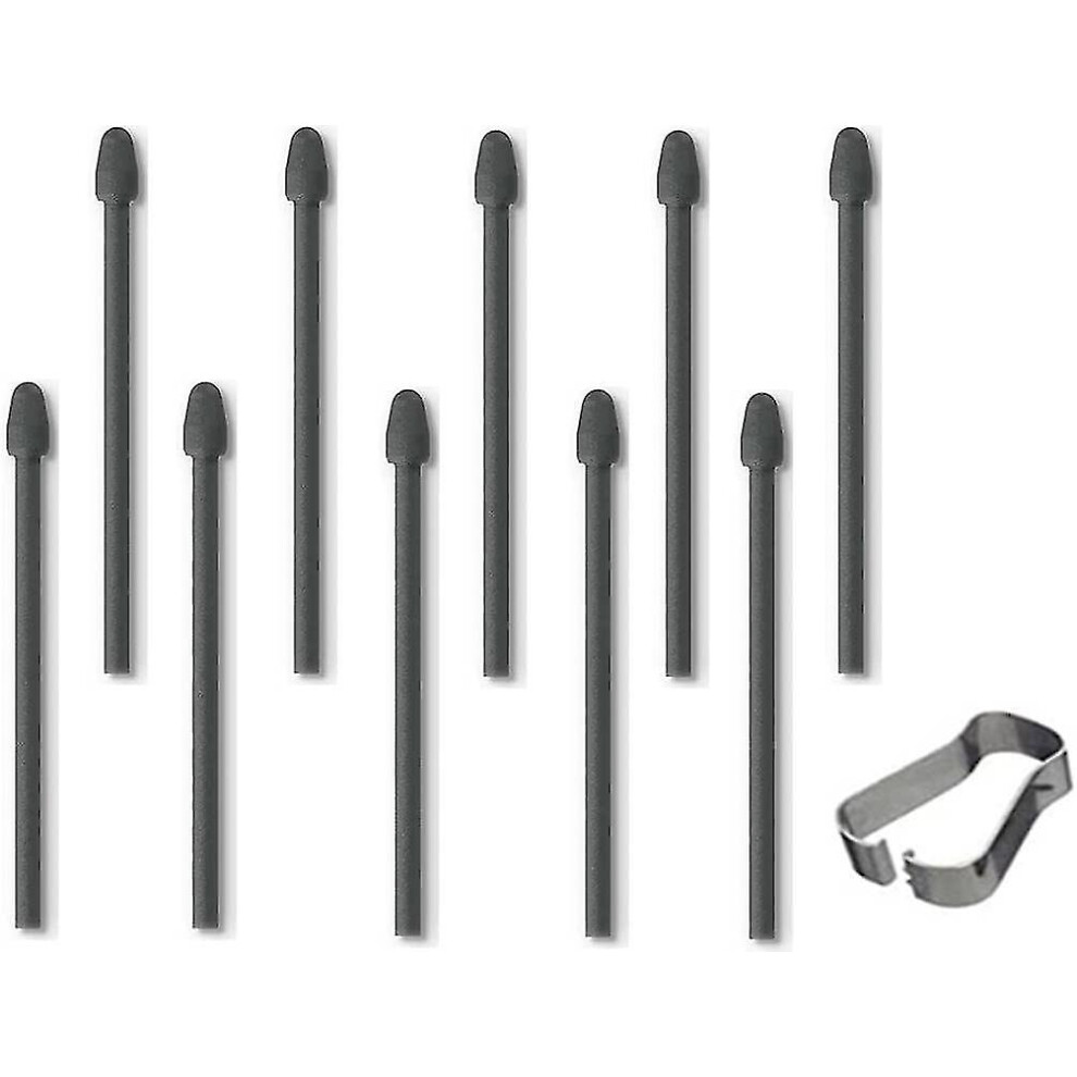 10Pcs Marker Pen Tips/Nibs Replacement For Boox Pen2 Pro, Tab X,Max Lumi2, Note Air2, Note Air2 Plus, Nova Air C Stylus Pen (10Pcs Tips/Black) Black 3010291326083
