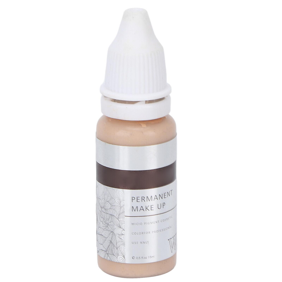 Makeup Tattoo Pigment Color Semi Permanent Eyebrows Microblading Pigment Practice Paint 15mlskin Color(eyebrow Cover)