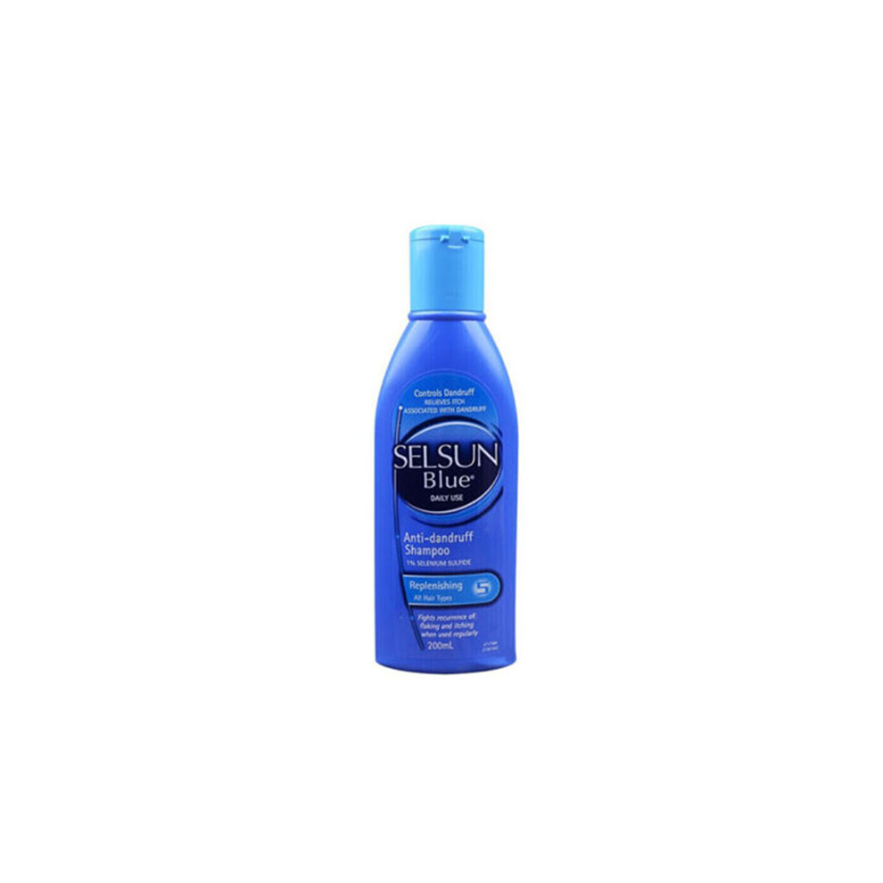 (Replenishing) Selsun Blue Anti Dandruff Shampoo 200 Ml (Replenishing / Deep Cleansing)