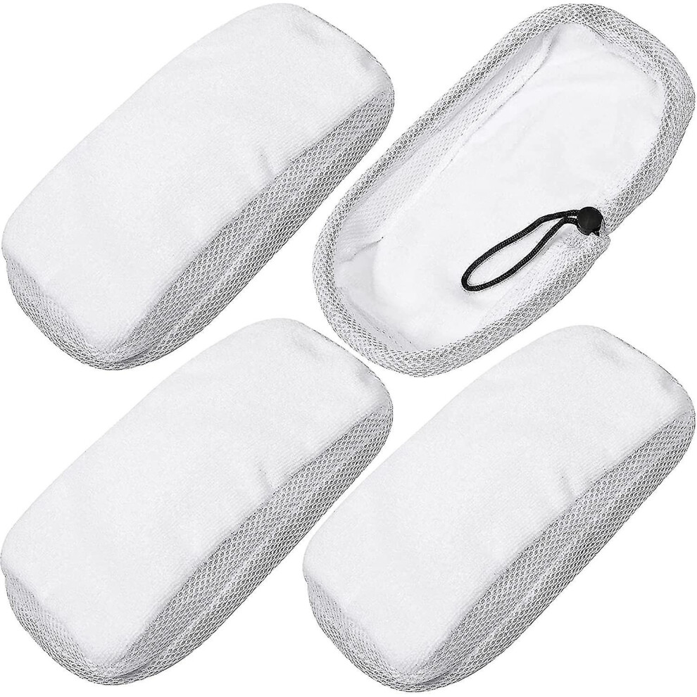 Hard Floor Cleaning Cloth Pads Compatible With Morphy Richards 720020 720021 720502 9 In 1 Steam Cleaner Mop (pack Of 4)[hs]