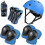 Kids Protective Gear Set,7 In 1 Helmet, Knee Pads 1