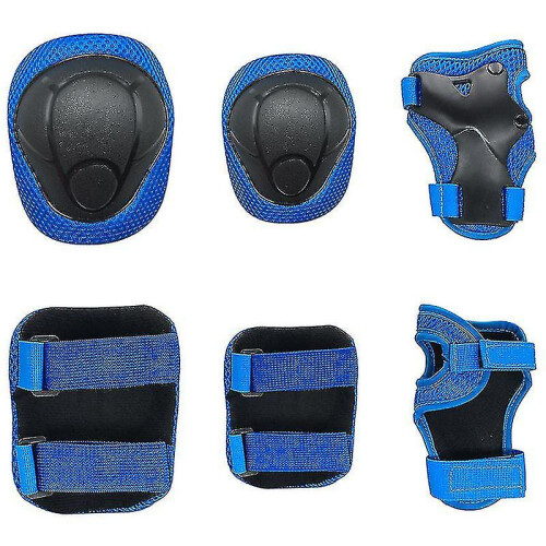 Kids Protective Gear Set,7 In 1 Helmet, Knee Pads 1