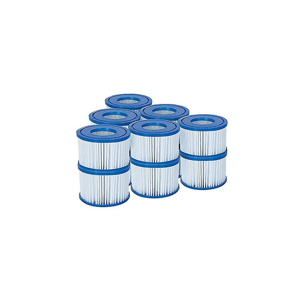 Filter Cartridge Size Vi Standard: Pack Of 6 X 2. Standard: 6 X Twin Pack (12 Filters) White And Blue