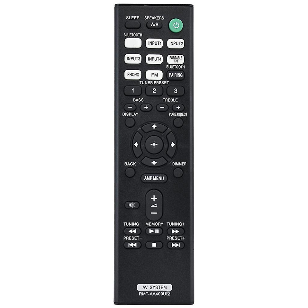 Rmt-aa400u For Str-dh190 Str-dh590 Str-dh790 Av Remote Controller Replacement