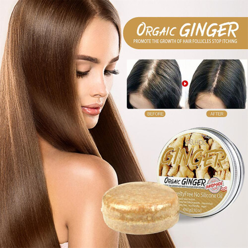 Shampoo Soap Shampoo Soap 60g Ginger Shampoo Soap 1