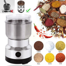 Electric Coffee Grinder 150w 220v Kitchen Cereals Beans Grinding Coffee Home Nuts Multifunctional Bean Spices Machine Grind F0e0