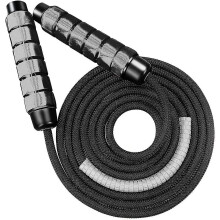 Cotton Skipping Rope - Adjustable - Premium Heavy Duty Skipping Rope With Ball