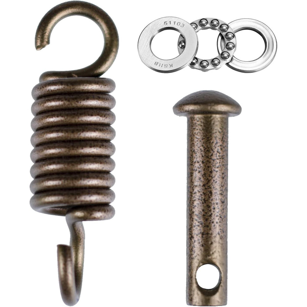 Hammock Chair Ultimate Hanging Kit - Egg Hammock Chair Spring Pin Plug Hardware- 500lb Hammock Chair Hanging Kit For Hanging Basket Chairs Hammock And
