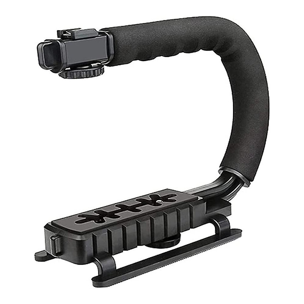 U-Grip Shoe Mounts, Handheld Stabilizer, Stabilizing Handle Grip, Video Action Stabilizer, For Dslr Camera Camcorder Light 3010291358527