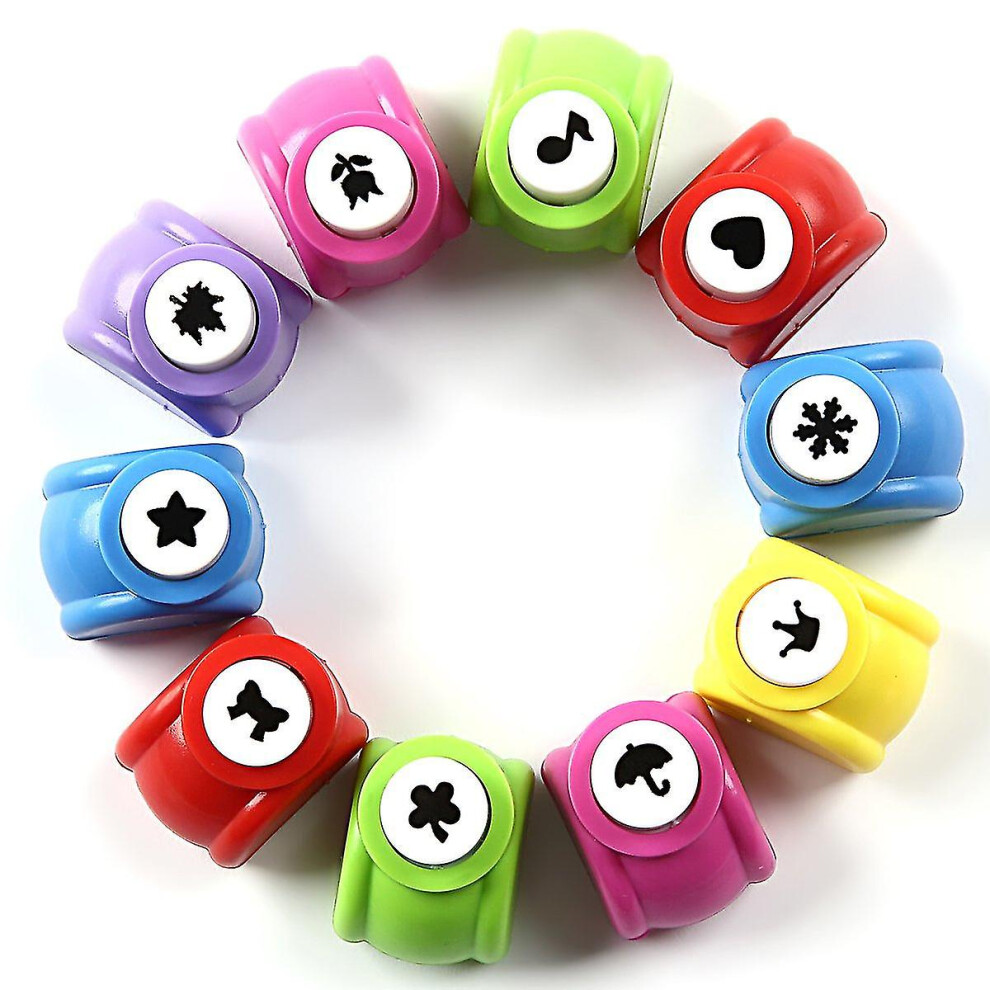 Paper Punch Scrapbook Punches 10 Paper Punch Handmade Hole Puncher Hand Press Shapes Craft Printing