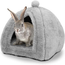 Large rabbit terrier rabbit cottage tent small animal hidden triangle rabbit bunny guinea pig ferret