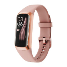 (pink) Fitness Tracker With Step Counter/calories/stopwatch, Activity Tracker, Health Tracker With Heart Rate Monitor Touch Color Screen Watch For Women Men