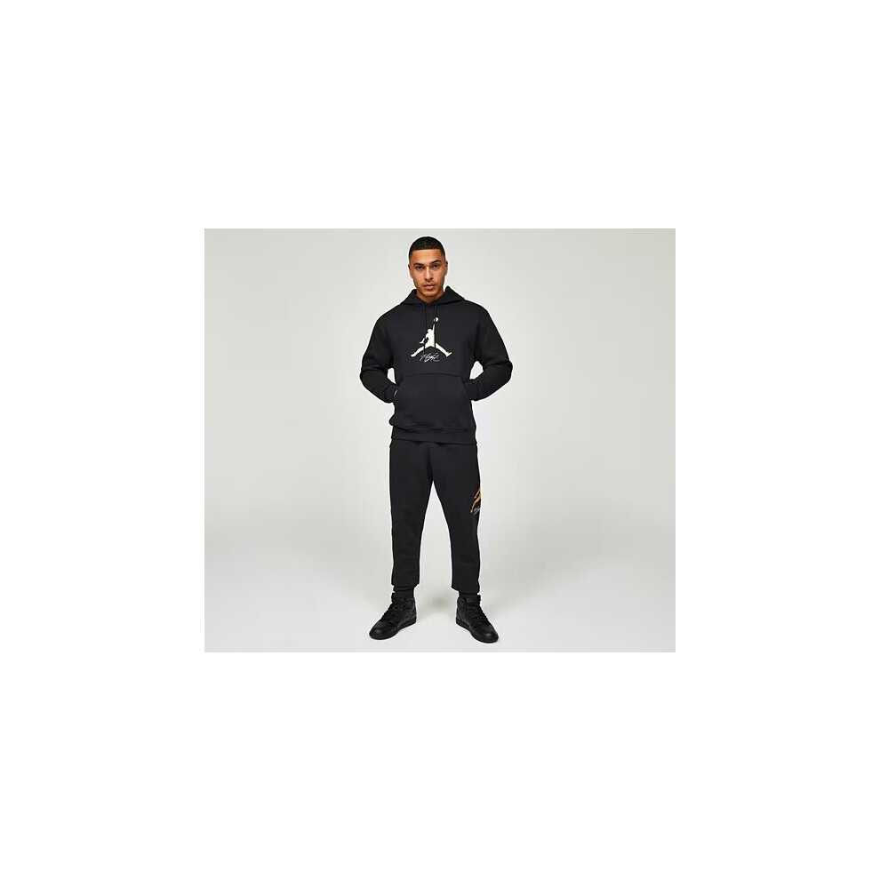 (Small) Nike Air Jordan Baseline Fleece Logo Tracksuit Set