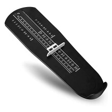 (Black) Professional Foot Measurement Device Us Standard Shoe Sizer Shoe Measuring Device Ruler