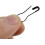 (Black) 1000 Pcs Safety Pins/metal Gourd Pins/bulb Pins/clothing Tag Pins Diy Home Accessories 2