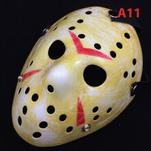 (A11) Jason Voorhees Friday The 13Th Horror Movie Hockey Mask Scary Halloween Masks