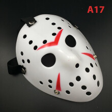 (A17) Jason Voorhees Friday The 13Th Horror Movie Hockey Mask Scary Halloween Masks