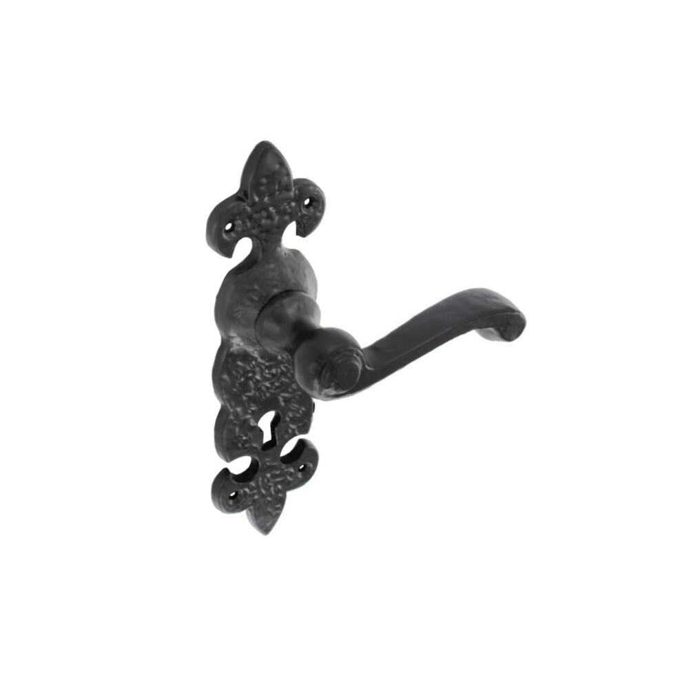 Securit - Antique Lock Handles Fancy (Pair) - 190Mm 5019923133004