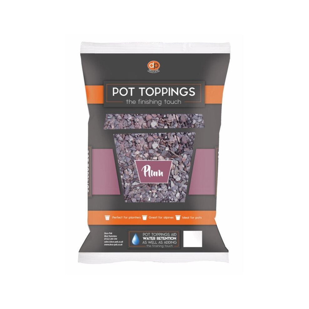 Deco-Pak - Pot Toppings - 20mm Plum