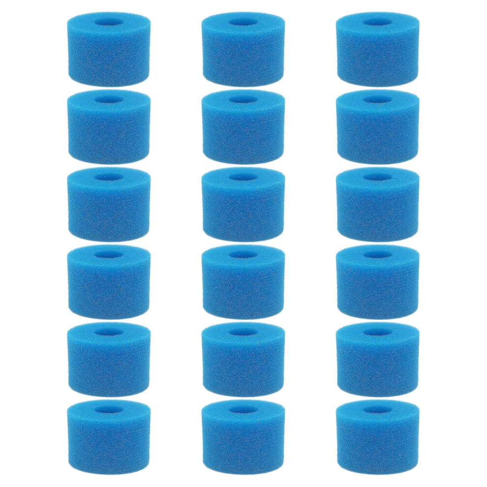 18pcs For Pure Spa Reusable Washable Foam Hot Tub Filter S1 Type