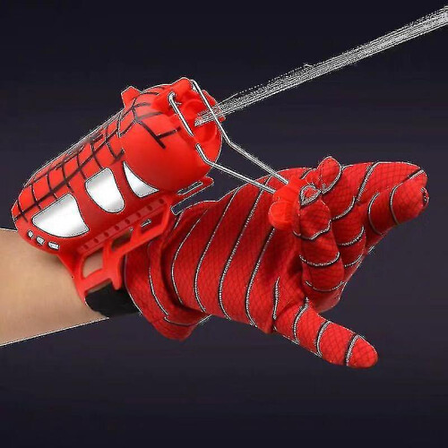 Mega Blast Web Shooter With Glove And Spray Fluid
