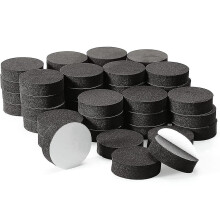 48pcs Pot Feet Risers Natural Rubber Flower Pot Mat Invisible Pot Feet For Heavy Outdoor Plants, Fl