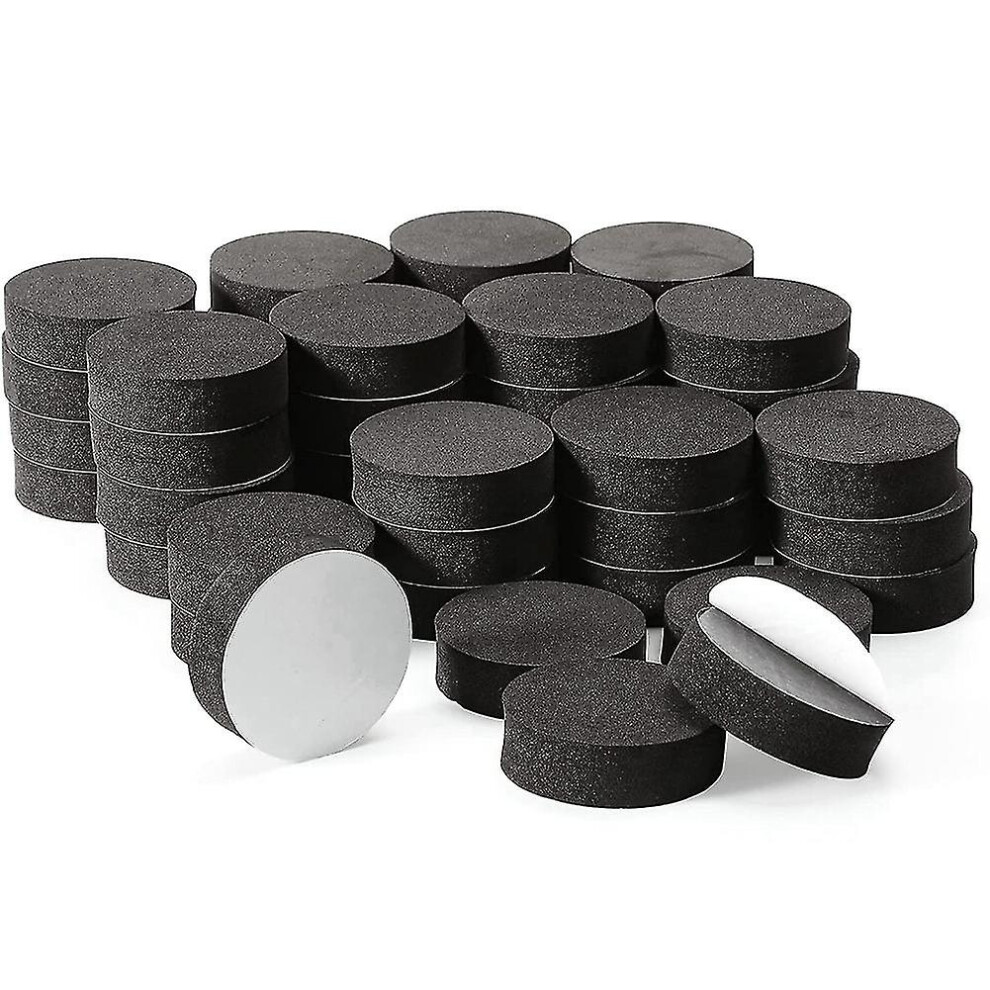 48pcs Pot Feet Risers Natural Rubber Flower Pot Mat Invisible Pot Feet For Heavy Outdoor Plants, Fl