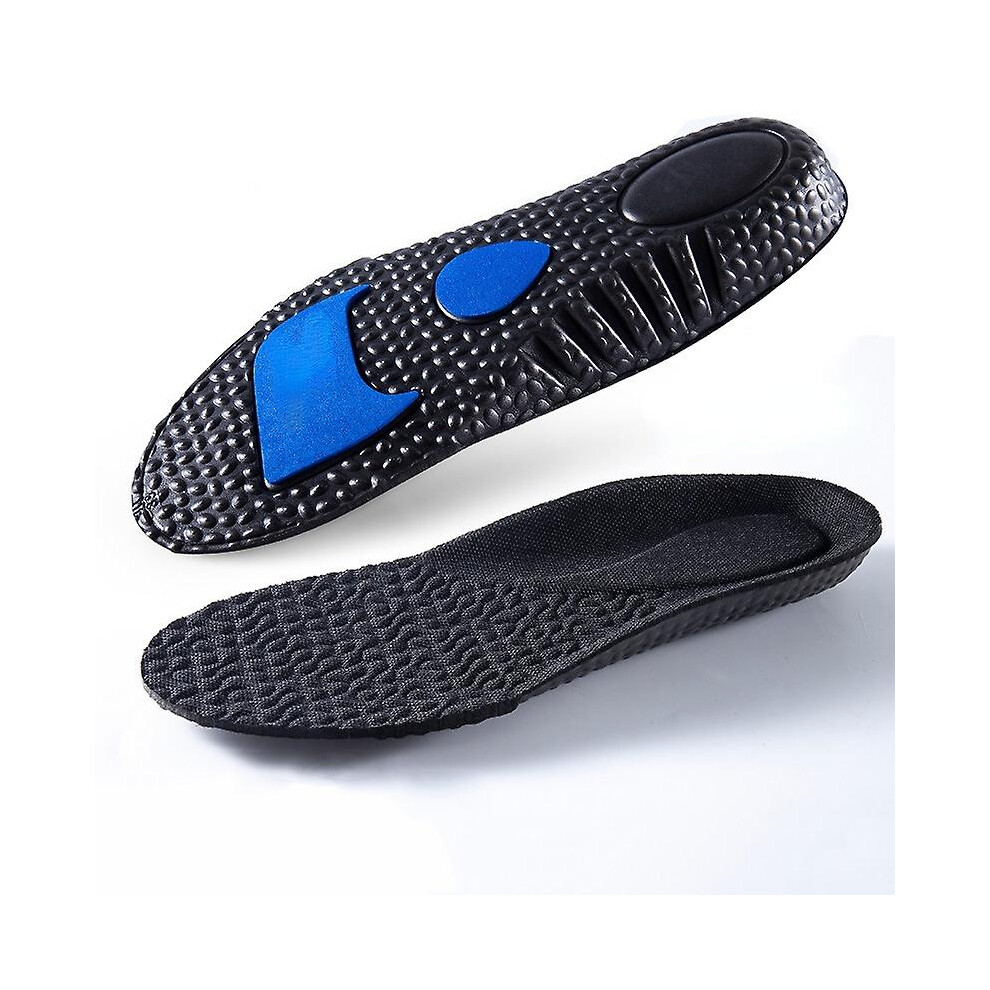 (35-36) 4d Sports Insole Men's Soft Deodorant Flat Arch Support Full Pad