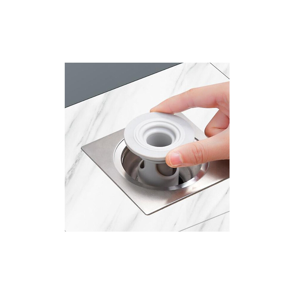 Odor Proof Floor Drain Core Sewer Seal, Short Model - Gray Small 65Mm 3010291439295