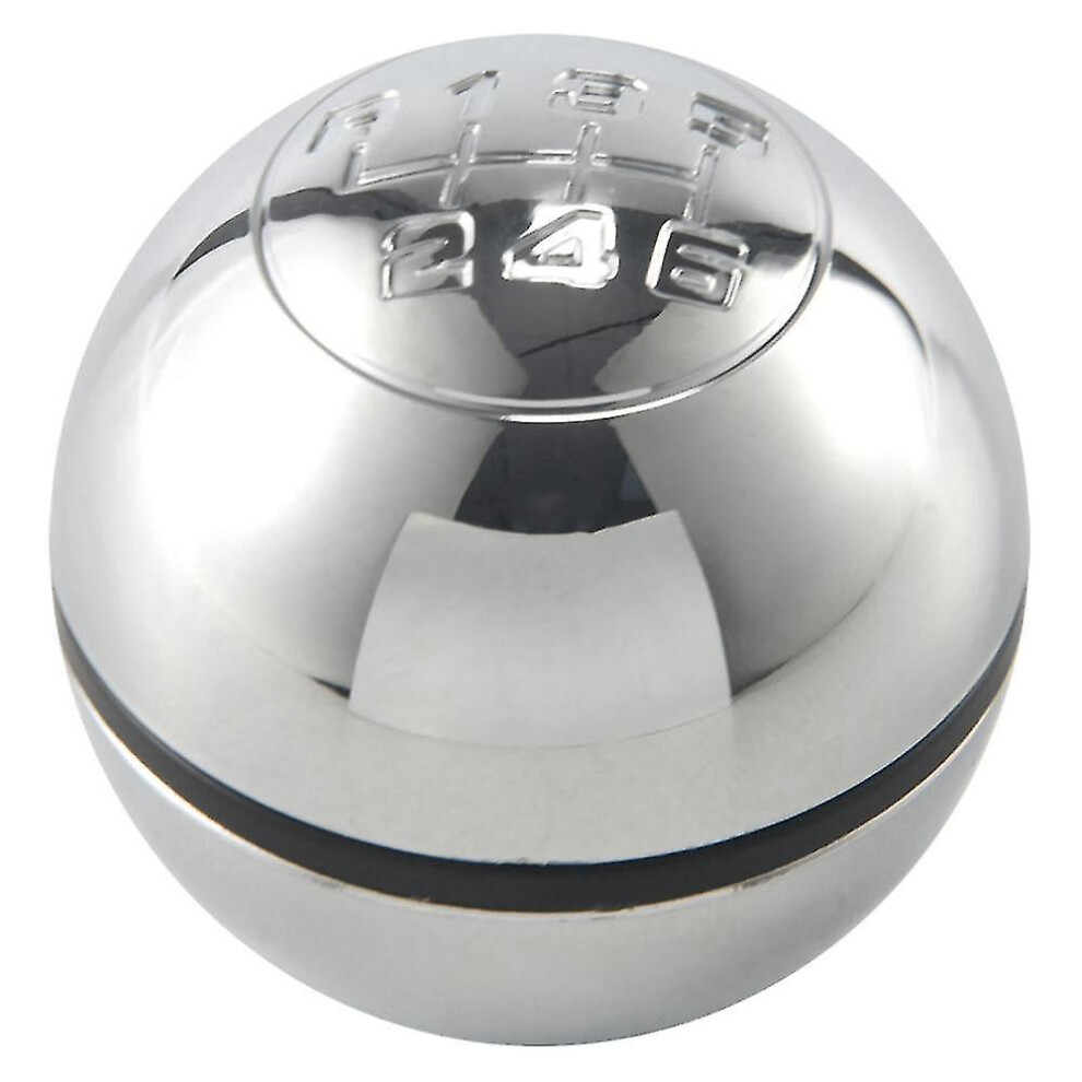 6 Speed Car Manual Gear Shift Knob Bright Lever Shifter Stick Hand Ball For Alfa Romeo Giulietta 20 3010291439905