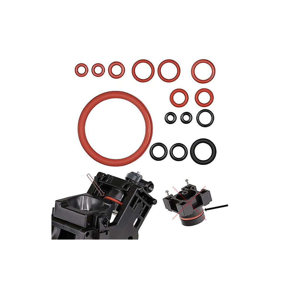 15 Pcs Silicone O-Ring Gasket For Saeco Gaggia Automatic Coffee Machine Sealing O-Ring Coffee Machine Nozzle Connector Gasket 3010291440567