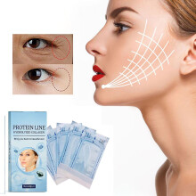 60pcs Collagen Silk Threads, Face Lifting, Collagen Silk Threads For Lifting Thread Lifting For Skin Tightening, Active Collagen Facial Silk Threads L