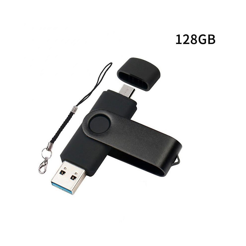 (128GB black) New Xiaomi Otg Usb Flash Drive Micro Usb Pen Drive 512gb 256gb 2tb 1tb Usb Stick 2.0 Pendrive