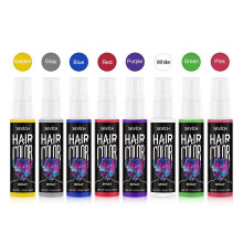 (red) Temporary Hair Color Spray Fashion Hair Dye Colour Wash Out Halloween Party Costume 8 Color Hair Styling