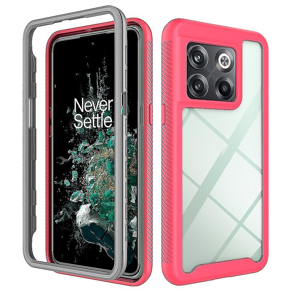 (Frosted ) Tpu Pc Case For Oneplus 10T Pink 6262875410610