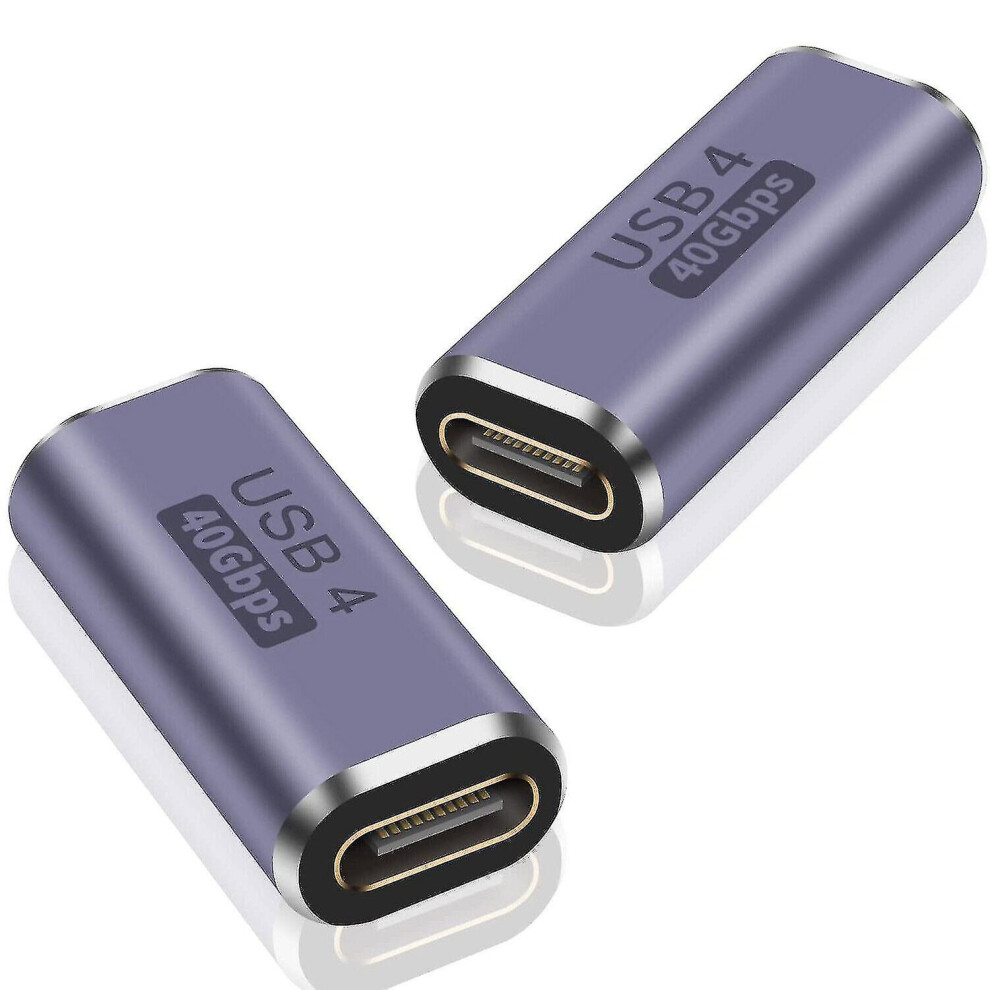 Usb Type C 3.2 100w Female To Female Extender 40gbps 8k Adapter Usb4 Connector Kit Kit