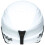 Trespass (M, White) Trespass Skyhigh Adults Ski Helmet 7