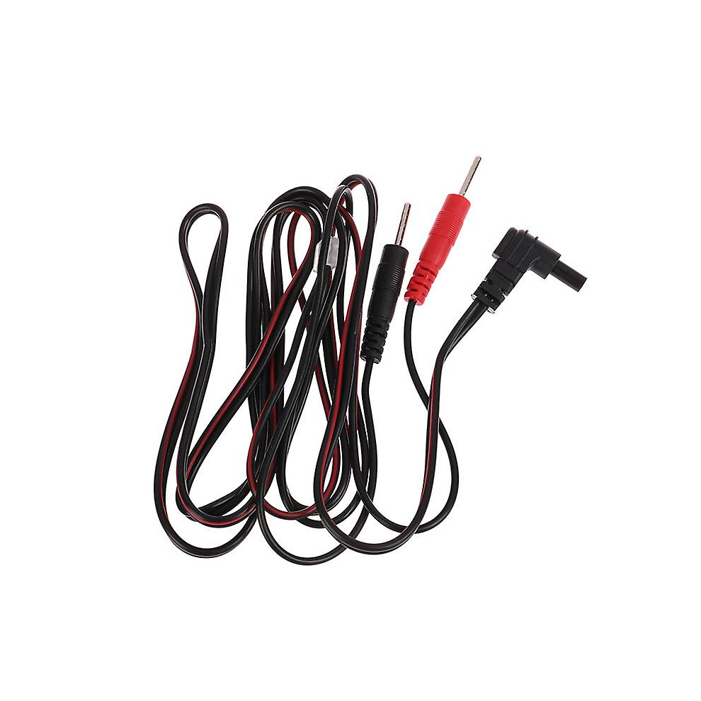 Electrotherapy Electrode Lead Wires Cable Tens Massager 2.35mm Connection Hfmqv
