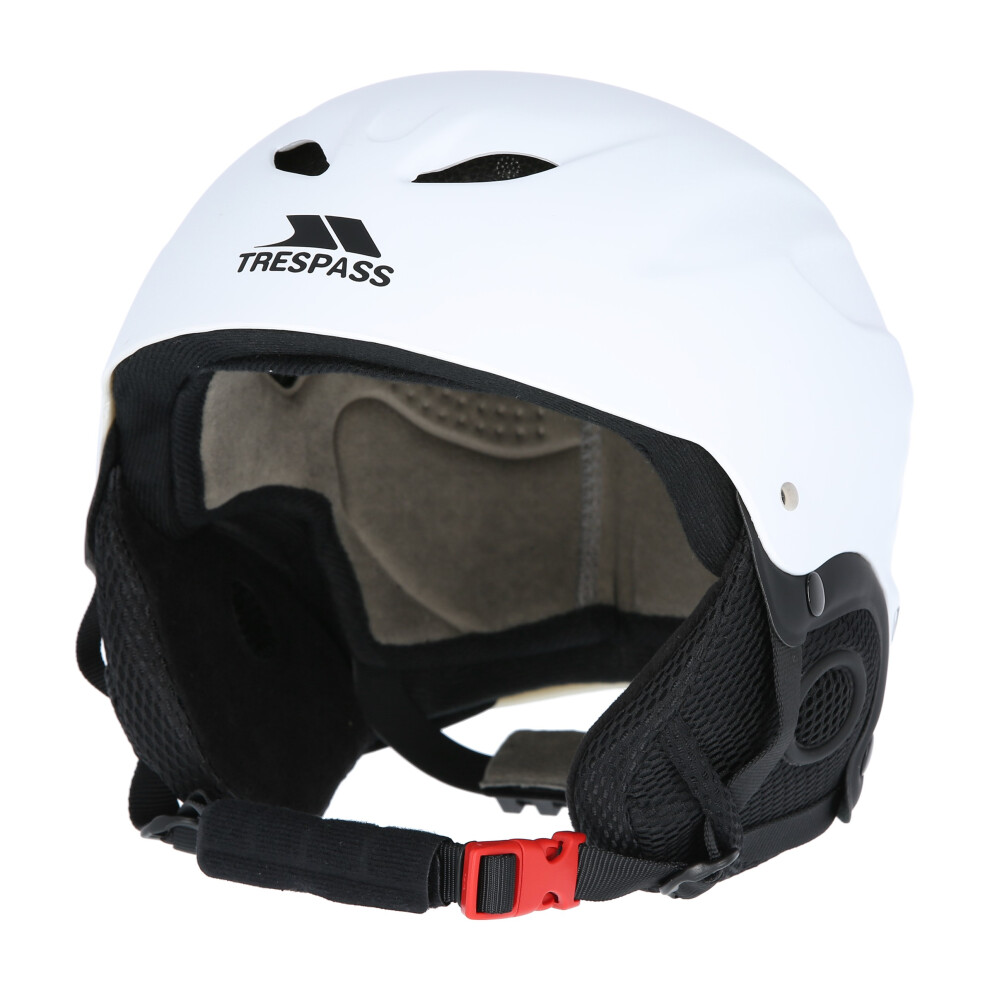 (M, White) Trespass Skyhigh Adults Ski Helmet