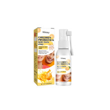 (Orange flavor 30ml) Children's White Teeth Cleaning Spray Dental Care Mouth Spray Healthy Teeth Fresh Children's Teeth Care Spray