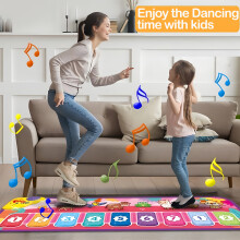 25 Music Sounds Child Floor Piano Keyboard Mat Animal Blanket Touch Dance