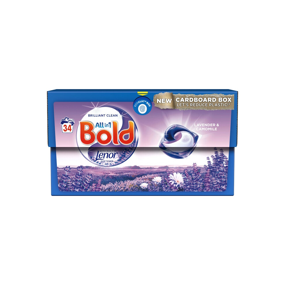 Bold All-n-1 Pods Lavender & Camomile - 34 Pods