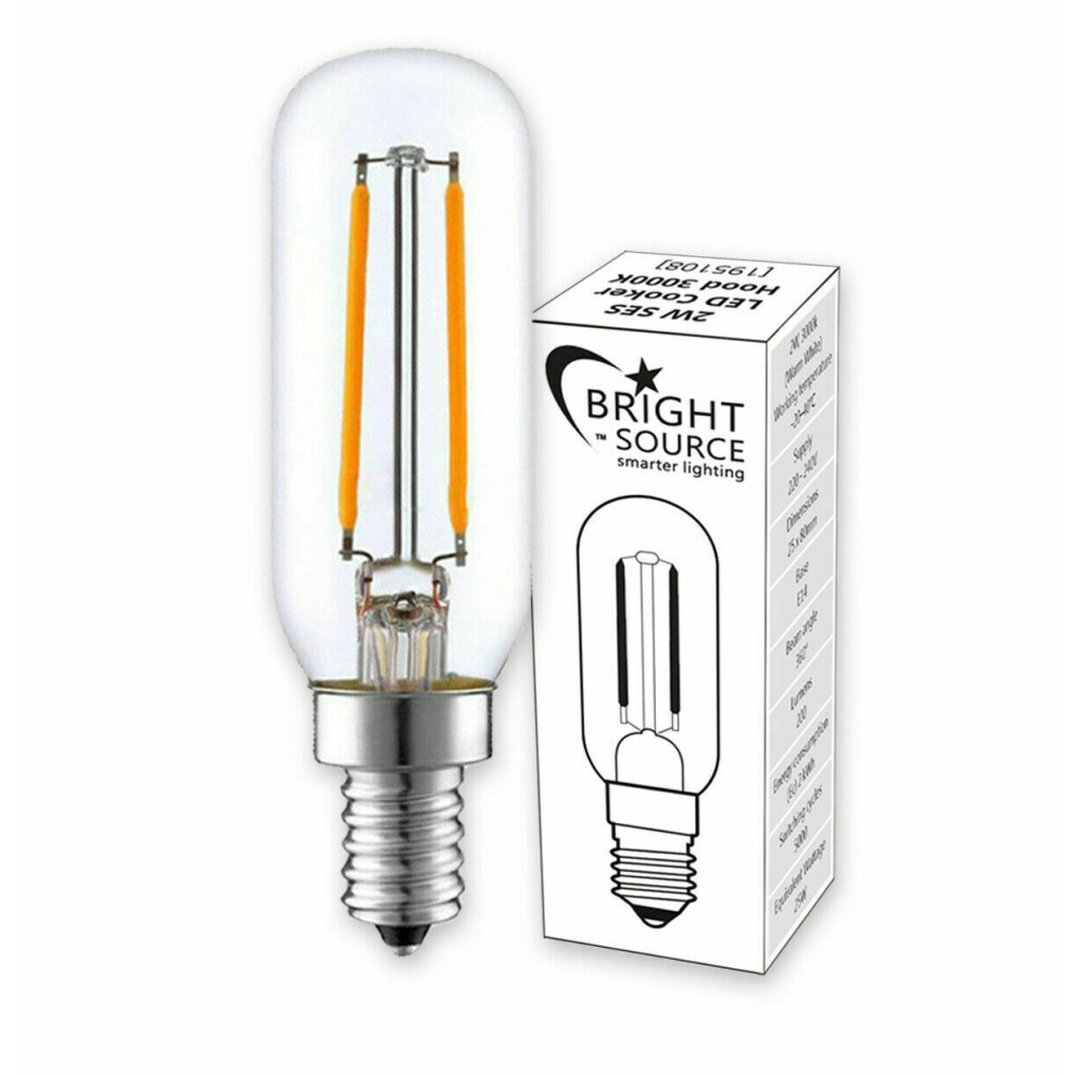Bright Source 2w E14 SES LED Cooker Hood Pygmy Lamp - 3000K Warm White