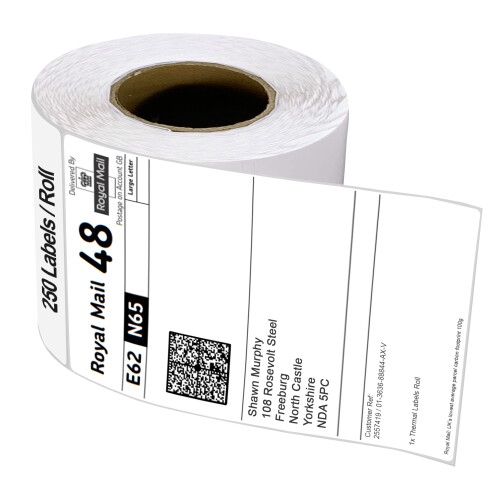 (500, Thermal Roll Label) 500 Direct Printer Labels, Direct Thermal Printer, Direct Thermal Printer 1