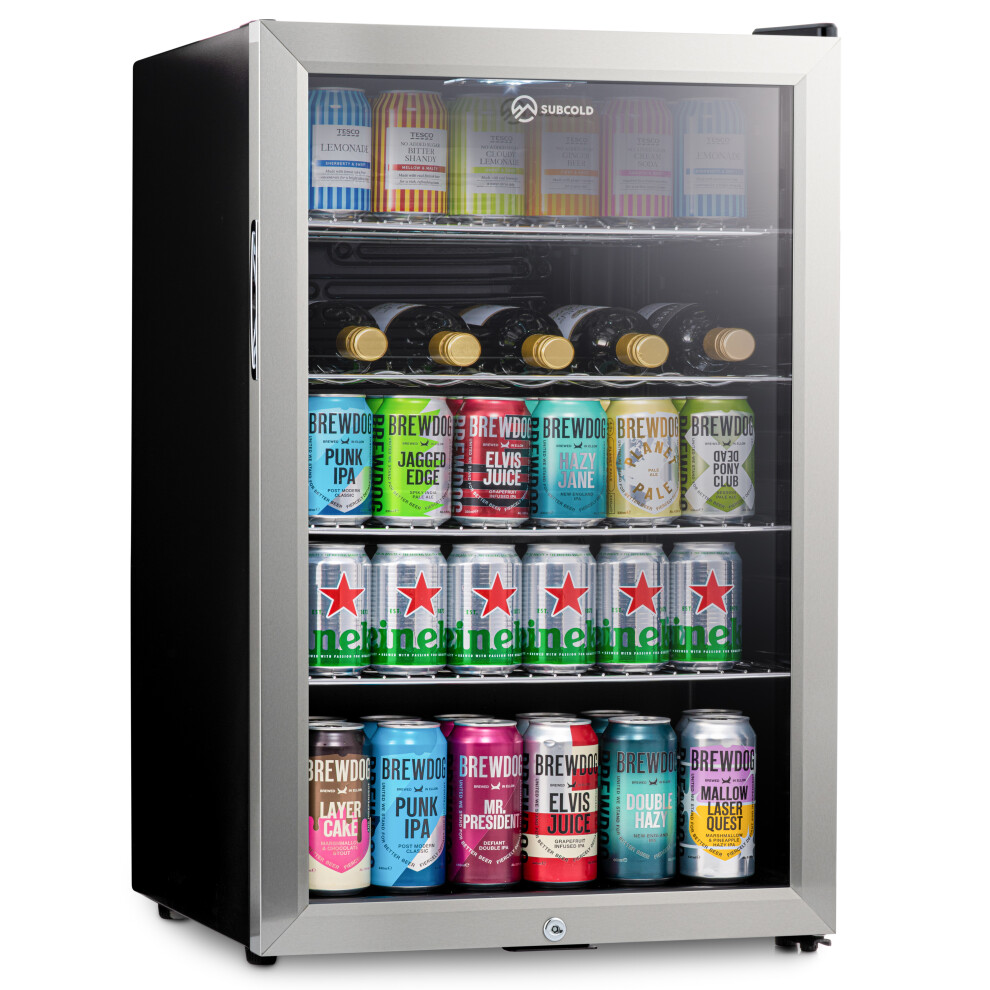 Subcold Super115 LED Undercounter Fridge | Stainless Steel