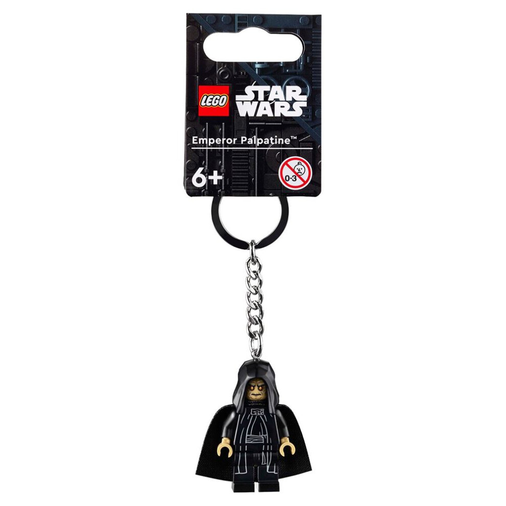 LEGO Star Wars Emperor Palpatine Minifigure Keychain Keyring 854289