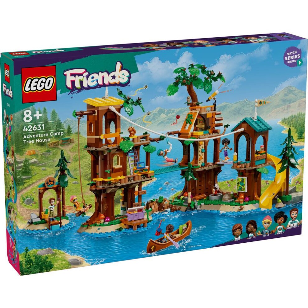 LEGO Friends Adventure Camp Tree House Playset 42631