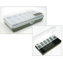 Roddarch Small Green Cantilever Fishing Tackle Tough Box.