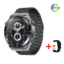 (black-1) 2023 New Business Ultimate Smart Watch For Huawei Men Bluetooth Call Compass Nfc 100 Sprots Smartwatch Waterproof Watches Ios
