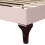 (Beige) Solid Wooden Bed Frame with Bookcase Headboard 9